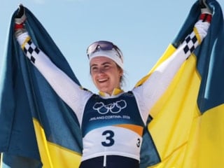 Ebba Andersson, altın madalya aldı