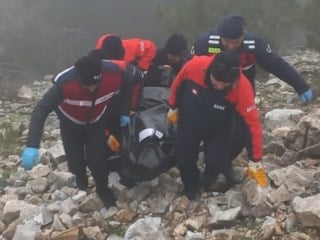 Aydın'da uçurumdan düşen şahıs can verdi