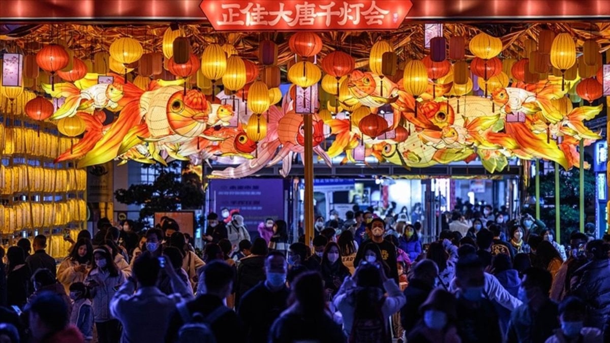 Çin'in Bahar Bayramı'nda seyahat sayısı 353 milyonu aştı