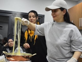 Trabzon’da uluslararası öğrenciler Türk mutfağını keşfediyor