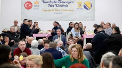 Sultanbeyli Belediyesi'nden Bosna Hersek'te kardeşlik iftarı