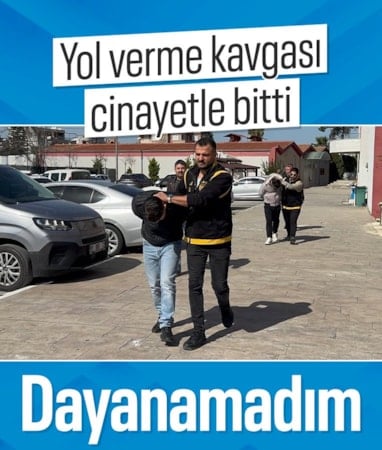 Adana'da yol verme kavgası: 1 ölü