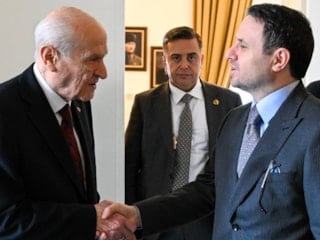 Adalet Bakanı Gürlek’ten Bahçeli’ye ziyaret