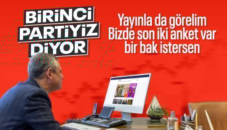 Özgür Özel: Anketlerde birinci parti CHP