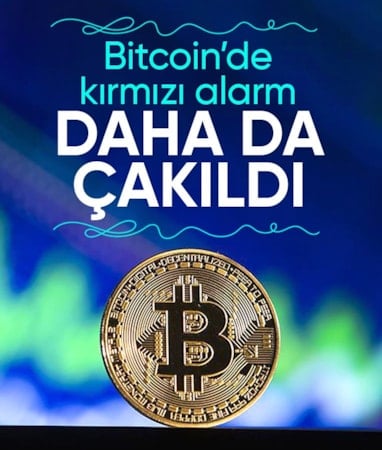 Bitcoin sert düştü! Uzmanlar gerilemenin sürmesinden endişeli