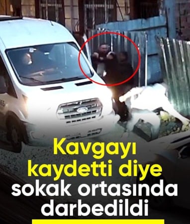 İstanbul'da kavgayı görüntüleyen kadın darbedildi