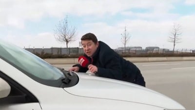 Ankara'da kaput üstünde sürüklenen kişi yaşananları anlattı: Muhabir o anları canlandırdı