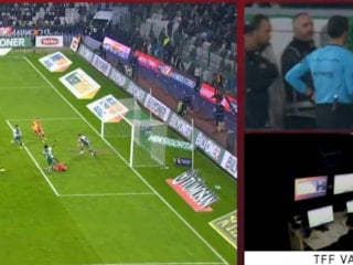 Süper Lig'de 23'üncü haftanın VAR kayıtları yayınlandı