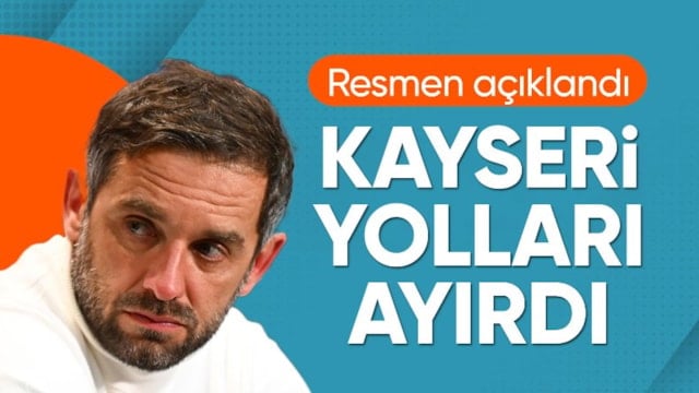 Kayserispor, teknik direktör Radomir Djalovic ile yollarını ayırdı