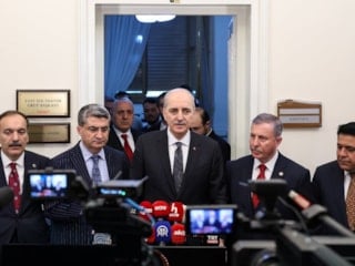 Meclis Başkanı Numan Kurtulmuş'tan siyasi partilere "süreç" ziyareti