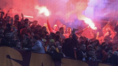 İtalya'da Galatasaray'ın zaferinden kareler