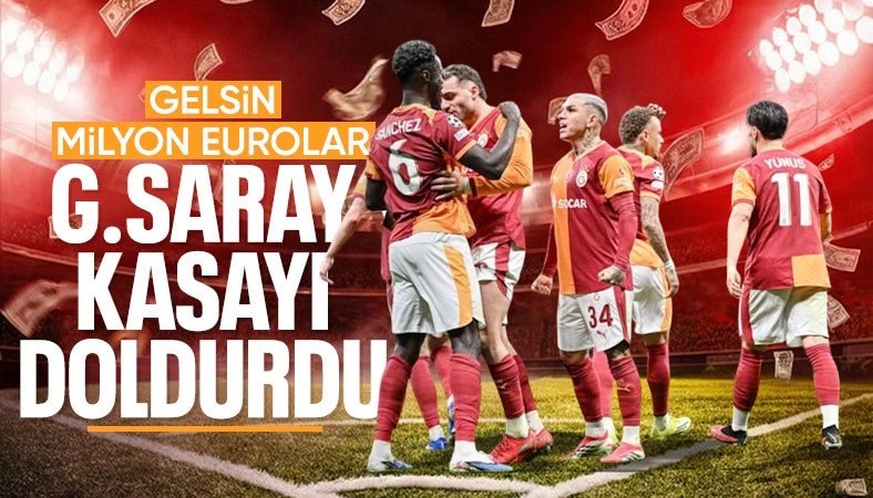 Galatasaray, Juventus'u geçti UEFA'dan dev geliri kaptı