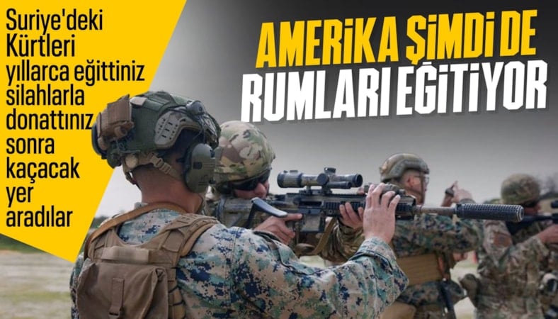 ABD ordusu, Rum askerlerine eğitim verdi