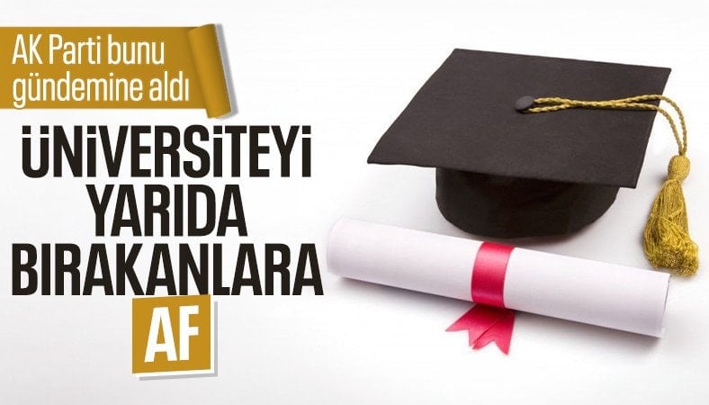 Üniversitelerde öğrenci affı düzenlemesi yolda