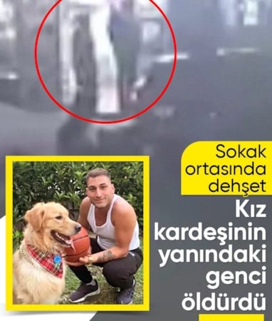 İstanbul'da kız kardeşinin yanında gördüğü kişiyi bıçaklayarak öldürdü