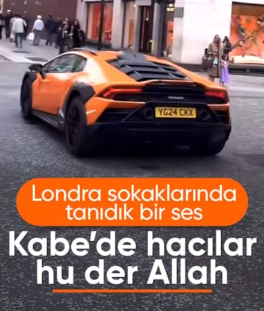 İngiltere'de fenomen ilahi sokaklarda yankılandı: Kabe'de hacılar 'hu' der Allah