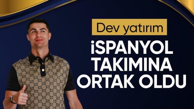 Cristiano Ronaldo, Almeria'nın yüzde 25'lik hissesini satın aldı