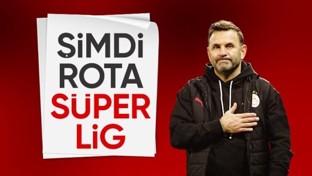 Okan Buruk: Şimdi ligi düşüneceğiz