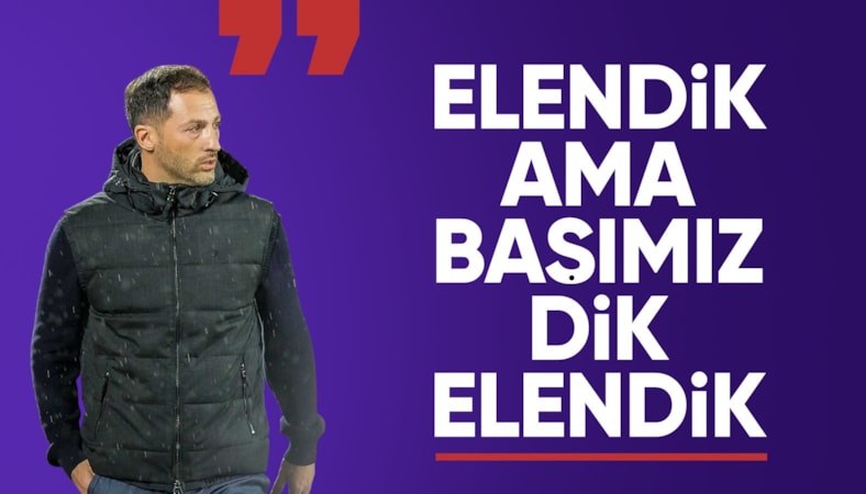 Domenico Tedesco: Başımız dik elendik