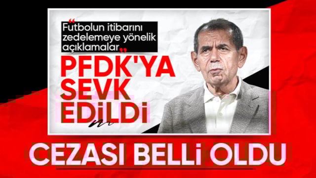 PFDK'dan Dursun Özbek'e hak mahrumiyeti cezası