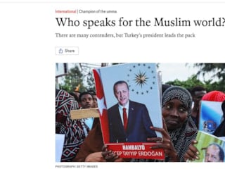The Economist: Müslüman dünyası adına Cumhurbaşkanı Erdoğan konuşuyor
