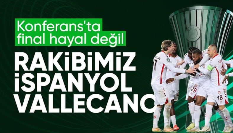 Samsunspor'un Konferans Ligi'ndeki rakibi belli oldu