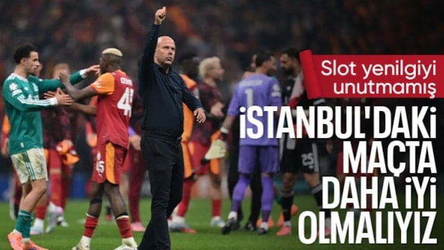Liverpool Teknik Direktörü Arne Slot, Galatasaray eşleşmesini değerlendirdi