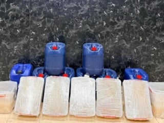 İstanbul Büyükçekmece'de 284 kilogram uyuşturucu madde ele geçirildi