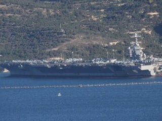 ABD'ye ait Gerald R. Ford uçak gemisi İsrail kıyılarına ulaştı