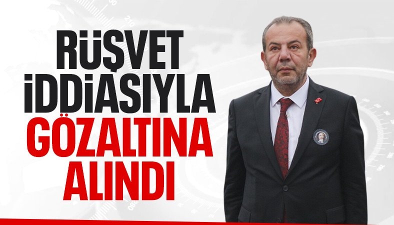 Bolu Belediye Başkanı Tanju Özcan gözaltında