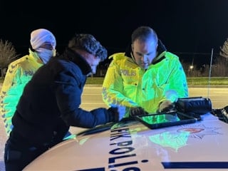 Burdur'da evde unuttuğunu söylediği ehliyetine, alkollü araç kullanmaktan el konulduğu öğrenildi