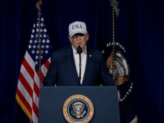 Trump'tan İran'a saldırı sonrası ilk açıklama: Her yeri bombalayacağız