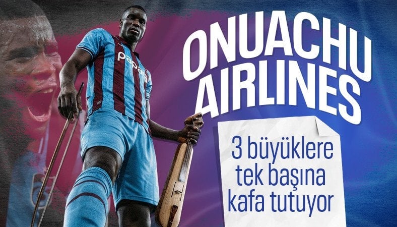 Paul Onuachu kafasını çalıştırıyor: 3 büyüklerle eşit sayıda attı!