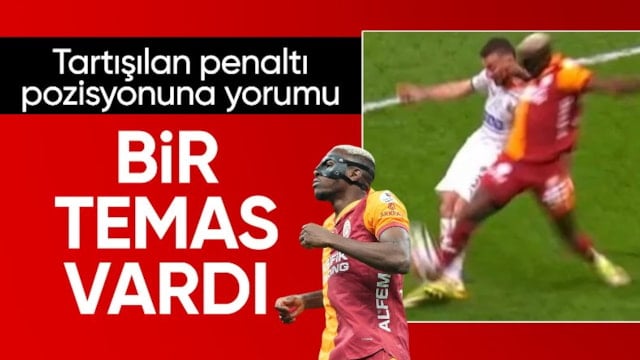Victor Osimhen'den penaltı pozisyonuna yorum: Bir temas vardı