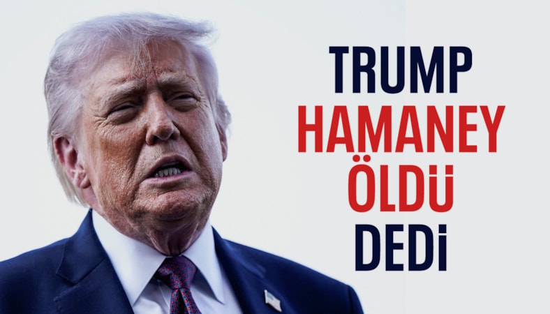 Donald Trump, İran lideri Ali Hamaney'in öldüğünü duyurdu