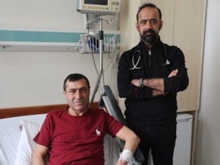 Almanya'daki hastanelerin kapalı damarını açamadığı vatandaş çareyi Elazığ'da buldu
