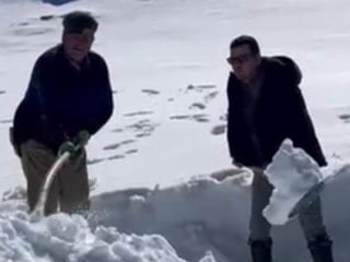 Madran Dağı’ndan gelen serinlik: Bozdoğan’ın kar helvası