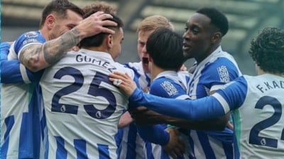 Brighton, Vitor Pereira'nın takımı Nottingham Forest'ı devirdi