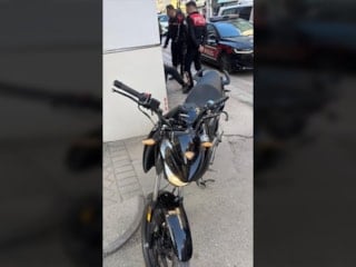 Eskişehir'de polisten kaçan motosikletliye 436 bin lira ceza