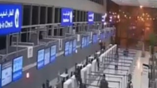 Dubai Uluslararası Havalimanı'nda vuruldu: Vurulma sonrası hasar meydana geldi