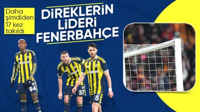 Fenerbahçe direkleri dövüyor: 24 haftada 17 kez...