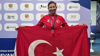 Milli atıcı Elif Duygu Eren, Avrupa üçüncüsü oldu