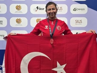 Milli atıcı Elif Duygu Eren, Avrupa üçüncüsü oldu