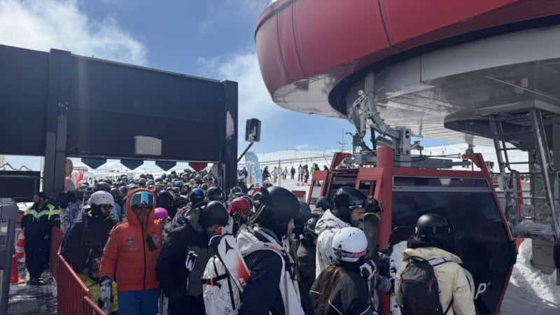 Kayseri Erciyes'te Yoğunluk Devam Ediyor