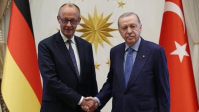 Cumhurbaşkanı Erdoğan, Almanya Başbakanı Merz ile telefonda görüştü
