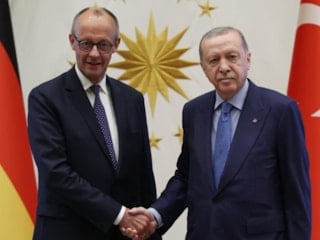 Cumhurbaşkanı Erdoğan, Almanya Başbakanı Merz ile telefonda görüştü