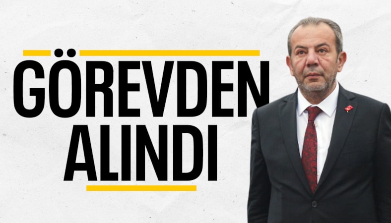 Bolu Belediye Başkanı Tanju Özcan görevden uzaklaştırıldı