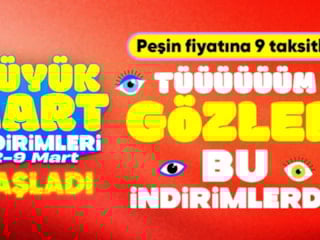 Hepsiburada’da büyük mart indirimleri kampanyası başladı