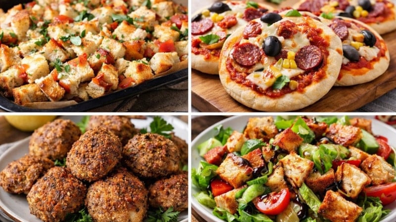 Bayat pideli tarifler: Kalan pidelerle 8 nefis tarif