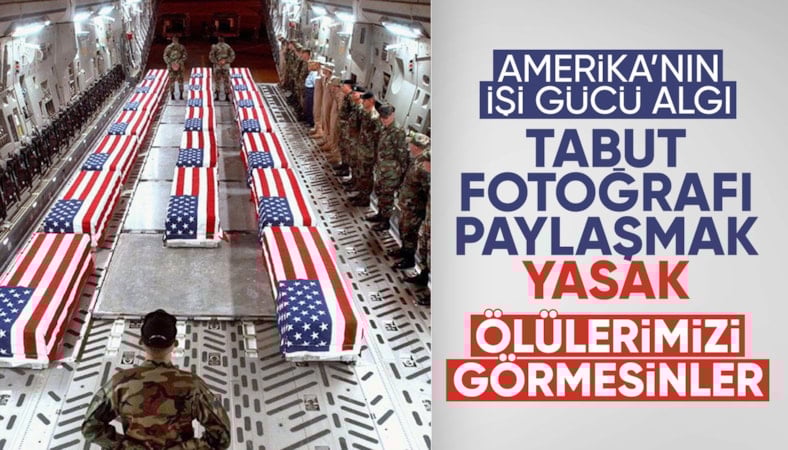 ABD ölen askerlerini saklamaya devam ediyor
